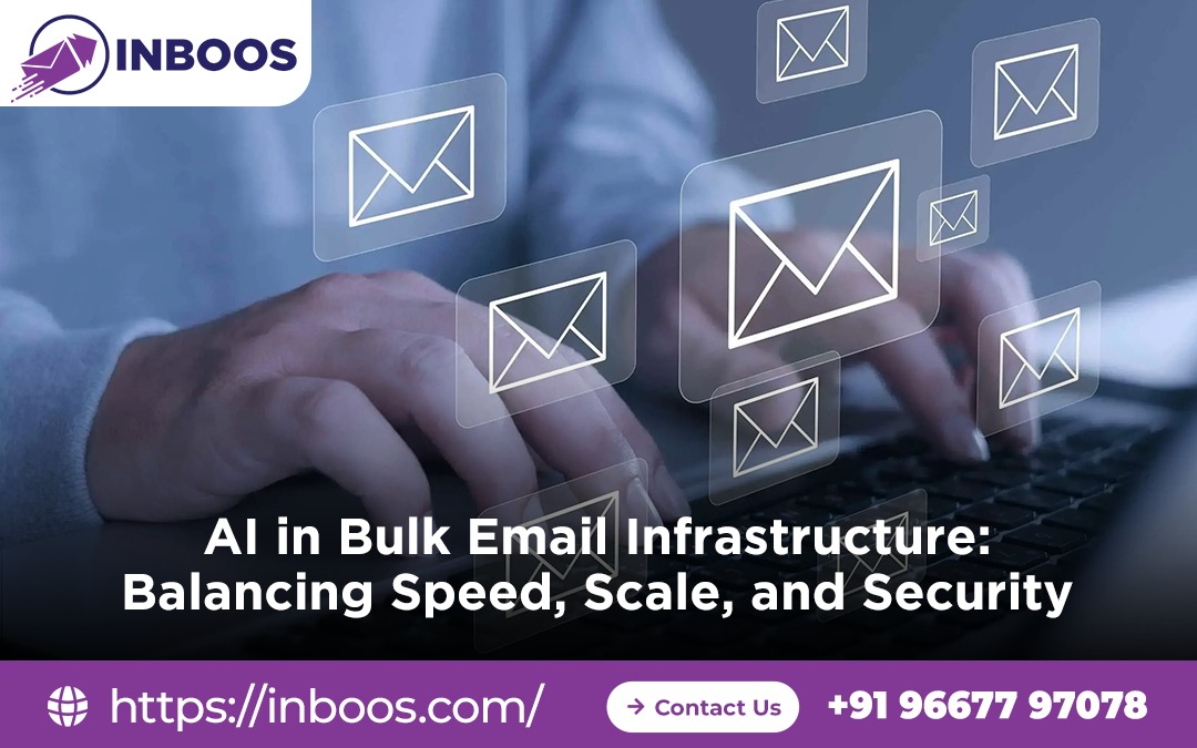 AI in Bulk Email Infrastructure: Balancing Speed, Scale, and Security