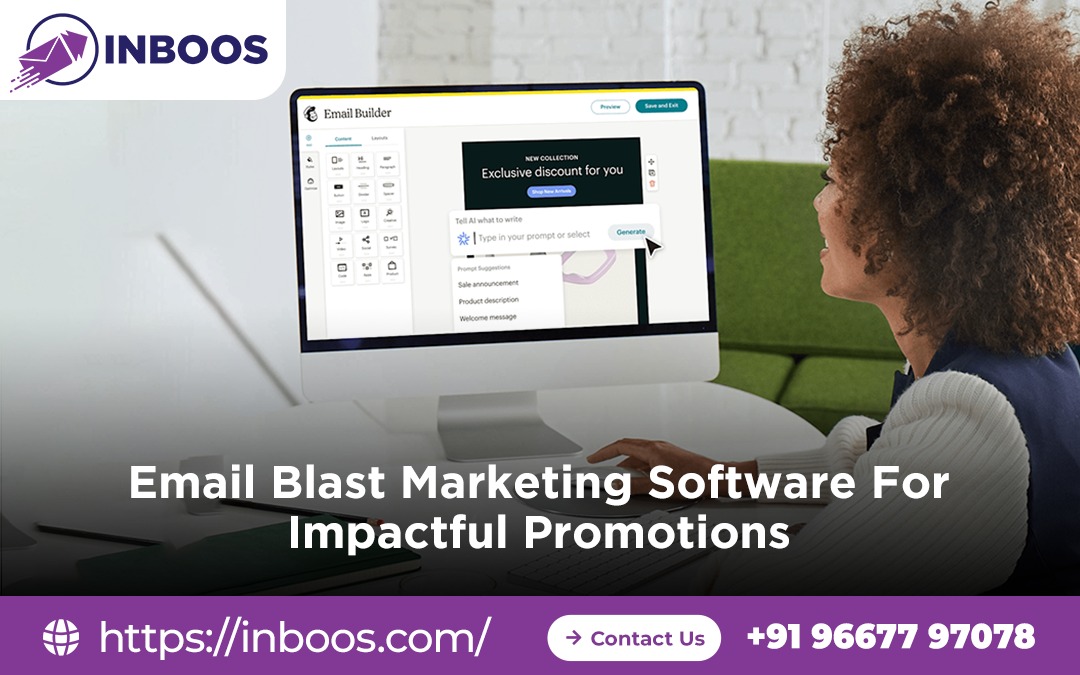Email Blast Marketing Software For Impactful Promotions