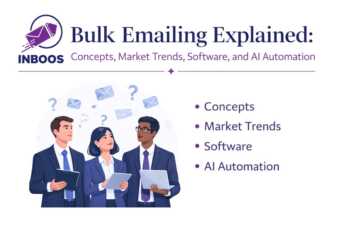Bulk Emailing Explained: Concepts, Market Trends, Software, and AI Automation