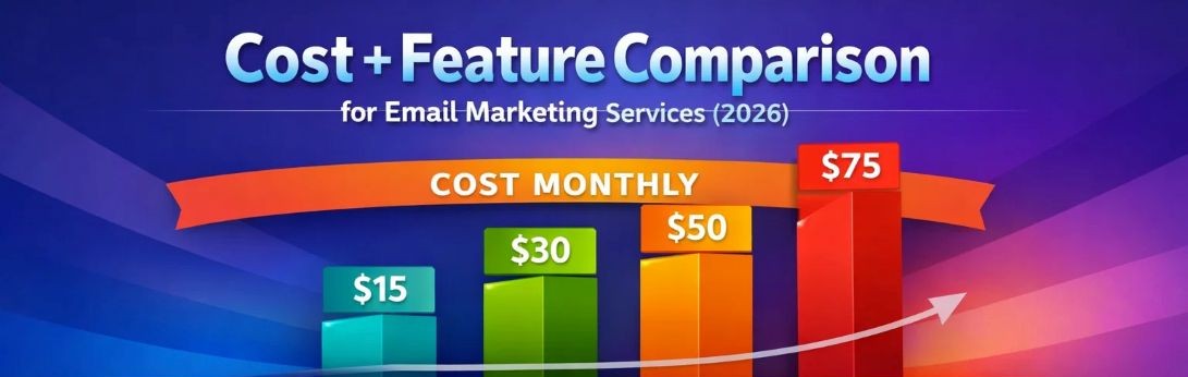Cost + Feature Comparison for Email Marketing Services (2026)