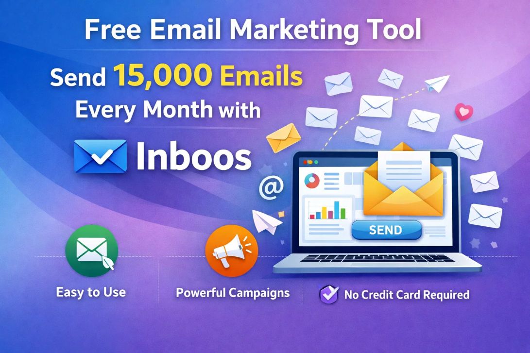 Free Email Marketing Tool – Send 15,000